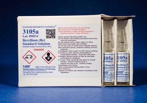 SRM 3105a 鈹標(biāo)準(zhǔn)溶液(標(biāo)準(zhǔn)品)