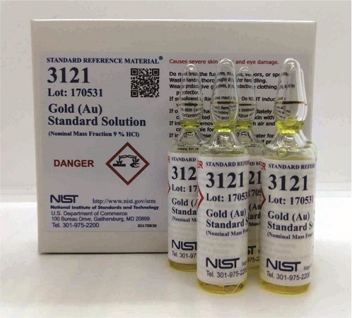 SRM 3121 - 金(金)標準溶液