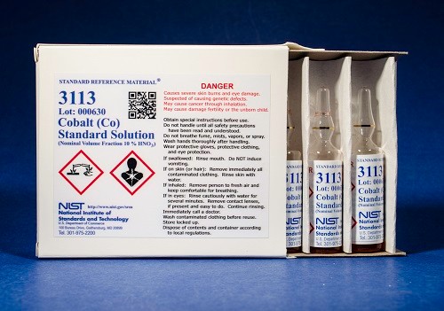SRM 3113 - 鈷(鈷)標準溶液