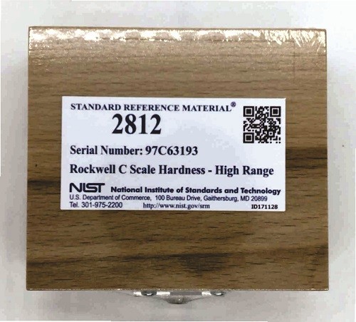 SRM 2812 - 洛氏 C 標(biāo)度硬度高范圍