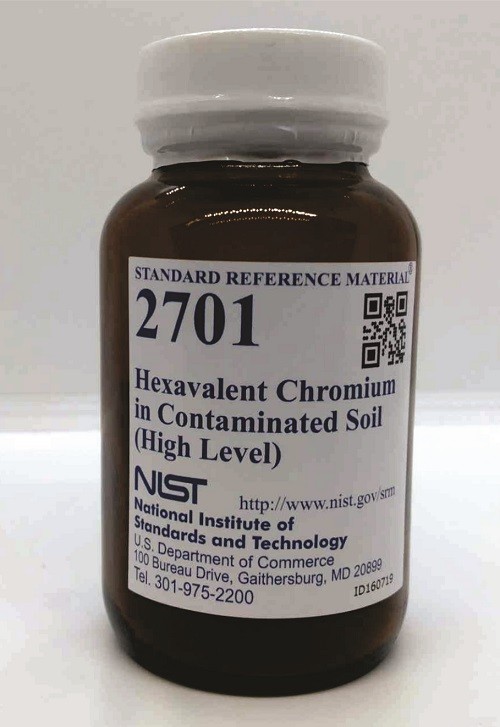 SRM 2701 - 受污染土壤中的六價(jià)鉻(高水平)