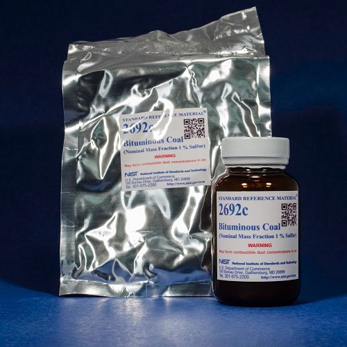 SRM 2692c - 煙煤(標稱質量分數1%硫)