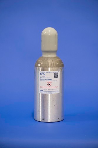 SRM 2657a - 氮中氧(公稱量-物質(zhì)分?jǐn)?shù)2%mol/mol)