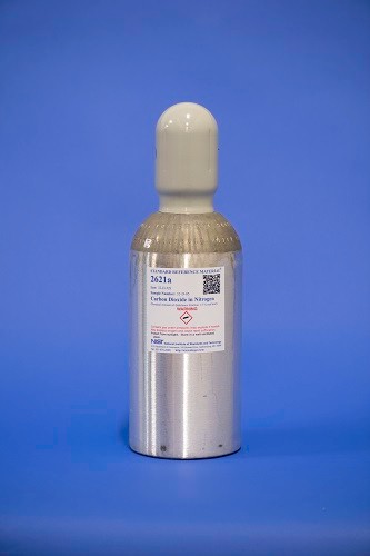 SRM 2621a - 氮中二氧化碳(公稱量-物質(zhì)分?jǐn)?shù)1.5%mol/mol)