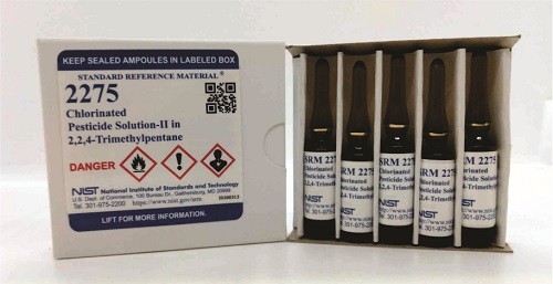 SRM 2275 - 2，2，4-三甲基戊烷氯化農藥溶液-II