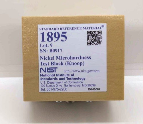 SRM 1895 - 鎳顯微硬度測試塊(Knoop)標準品