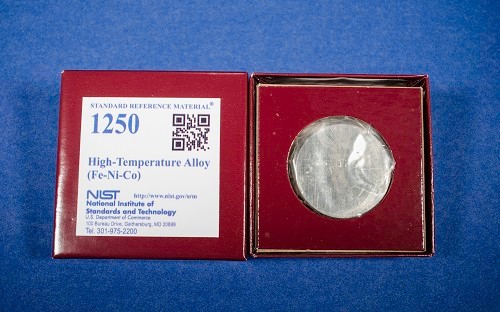SRM 1250 - 高溫合金(Fe-Ni-Co)標準品