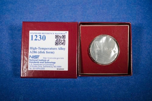 SRM 1230 - A286高溫合金(盤形)標準品
