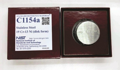 SRM C1154a - 不銹鋼19 Cr-13 Ni標準品