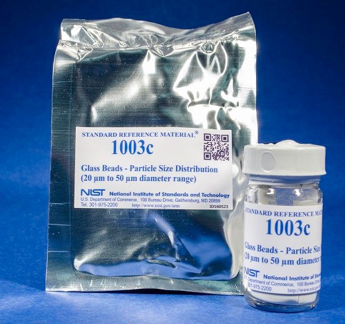 SRM 1003c - 玻璃珠粒度分布標準品