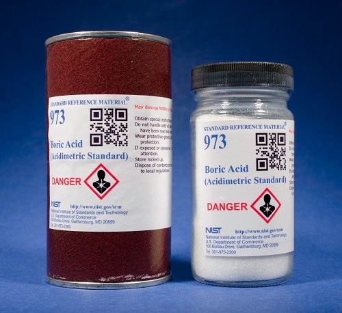 SRM 973 - 硼酸 標準品