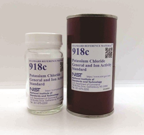SRM 918c - 氯化鉀通用離子活度標準標準品