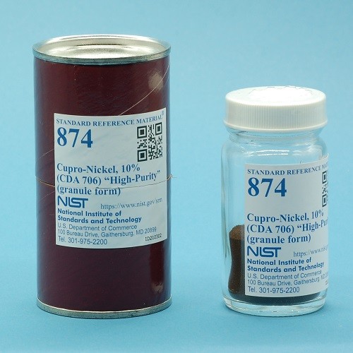 SRM 874 - 銅鎳，10%(CDA 706)“高純度” 標準品