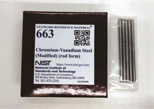 SRM 663 - 鉻釩鋼(改性)標準品