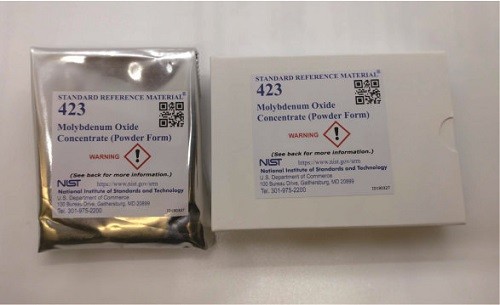 SRM 423 - 氧化鉬精礦(粉狀) 標(biāo)準品