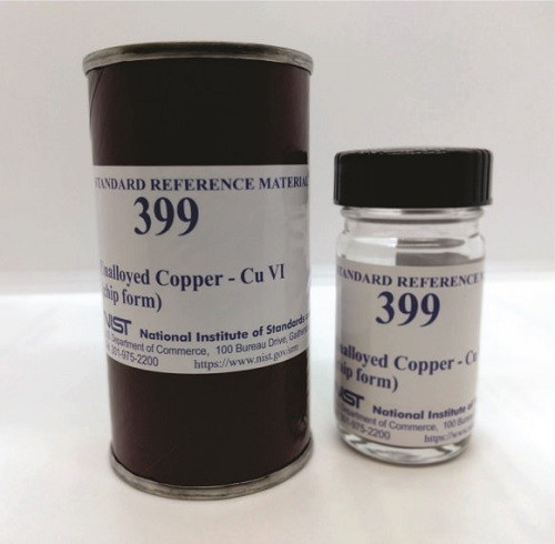  SRM 399 - 非合金銅-銅VI標(biāo)準品